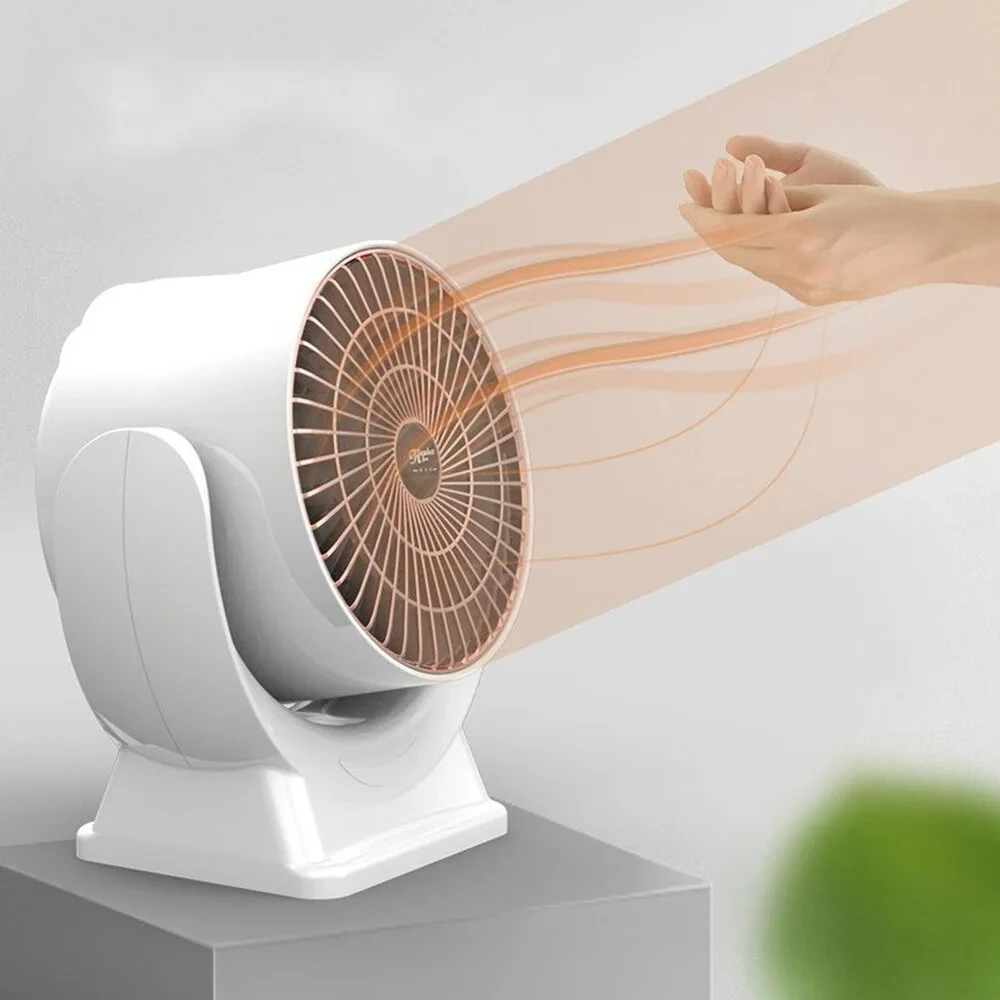(image for) 650W Electric Heater with Rapid Heating Intelligent Temperature Control Overheat Protection for Home Office Use